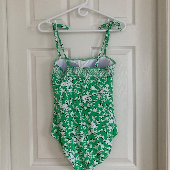 Lands End x Draper bandeau swimsuit - Picture 2 of 3